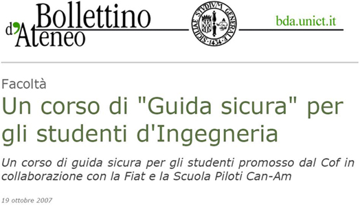 Corso Università